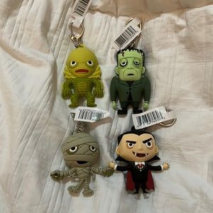 Universal Monster Keychain Set
